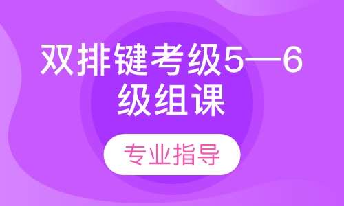 雙排鍵考級5&mdash;6級組課